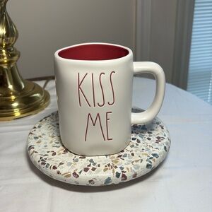 Rae Dunn Kiss Me coffee/ tea mug